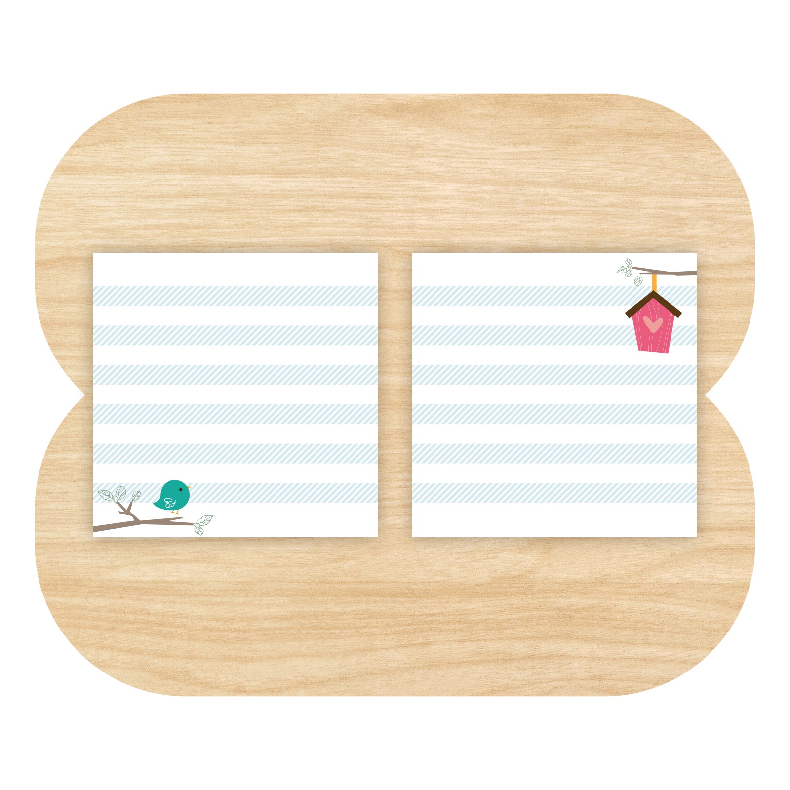 Cute Bird Sticky Note Set  by Good Things
