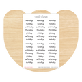 Days of the Week Stickers - Script