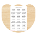 Days of the Week Stickers - Typewriter