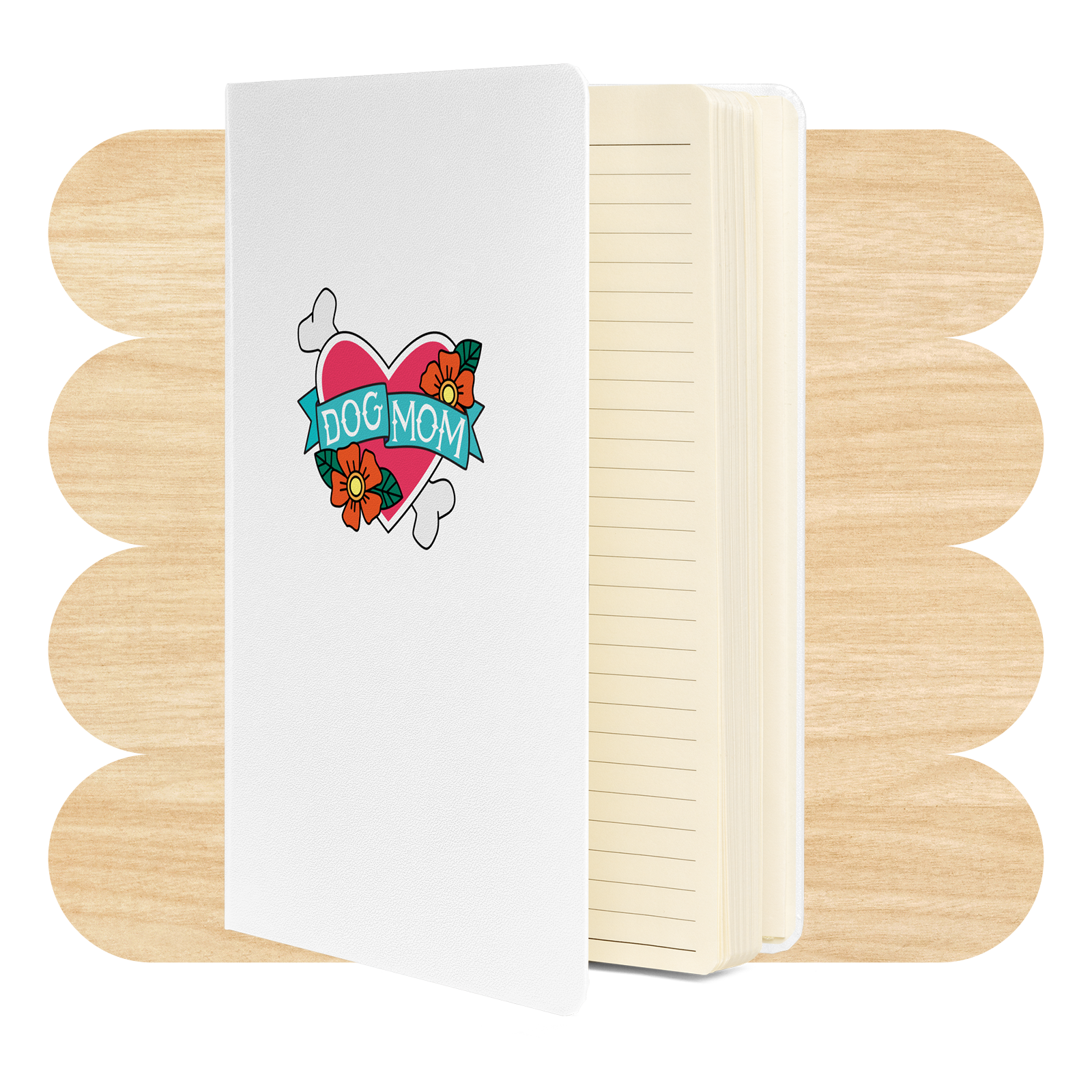 Dog Mom Hardcover Notebook by Good Things