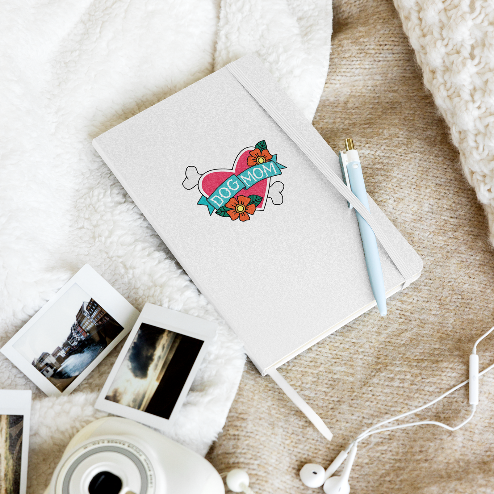Dog Mom Hardcover Notebook by Good Things