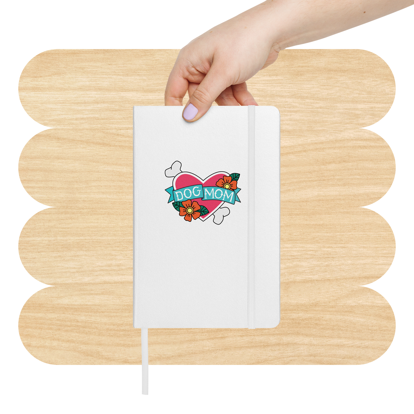 Dog Mom Hardcover Notebook by Good Things