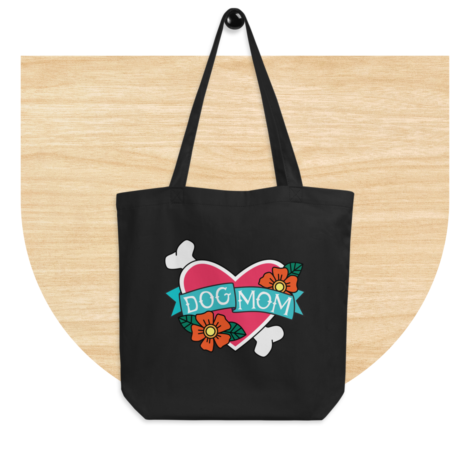 Dog Mom Tote Bag by Good Things