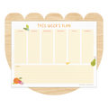 Fresh and Fruity Weekly Plan Notepad (Horizontal) by Good Things