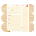 Fresh and Fruity Weekly Plan Notepad (Vertical) by Good Things