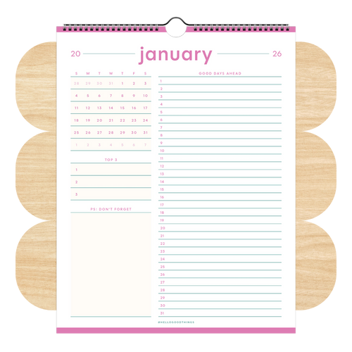 2026 Good Days Ahead Calendar