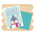 Happy Brrthday Birthday Greeting Card by Good Things