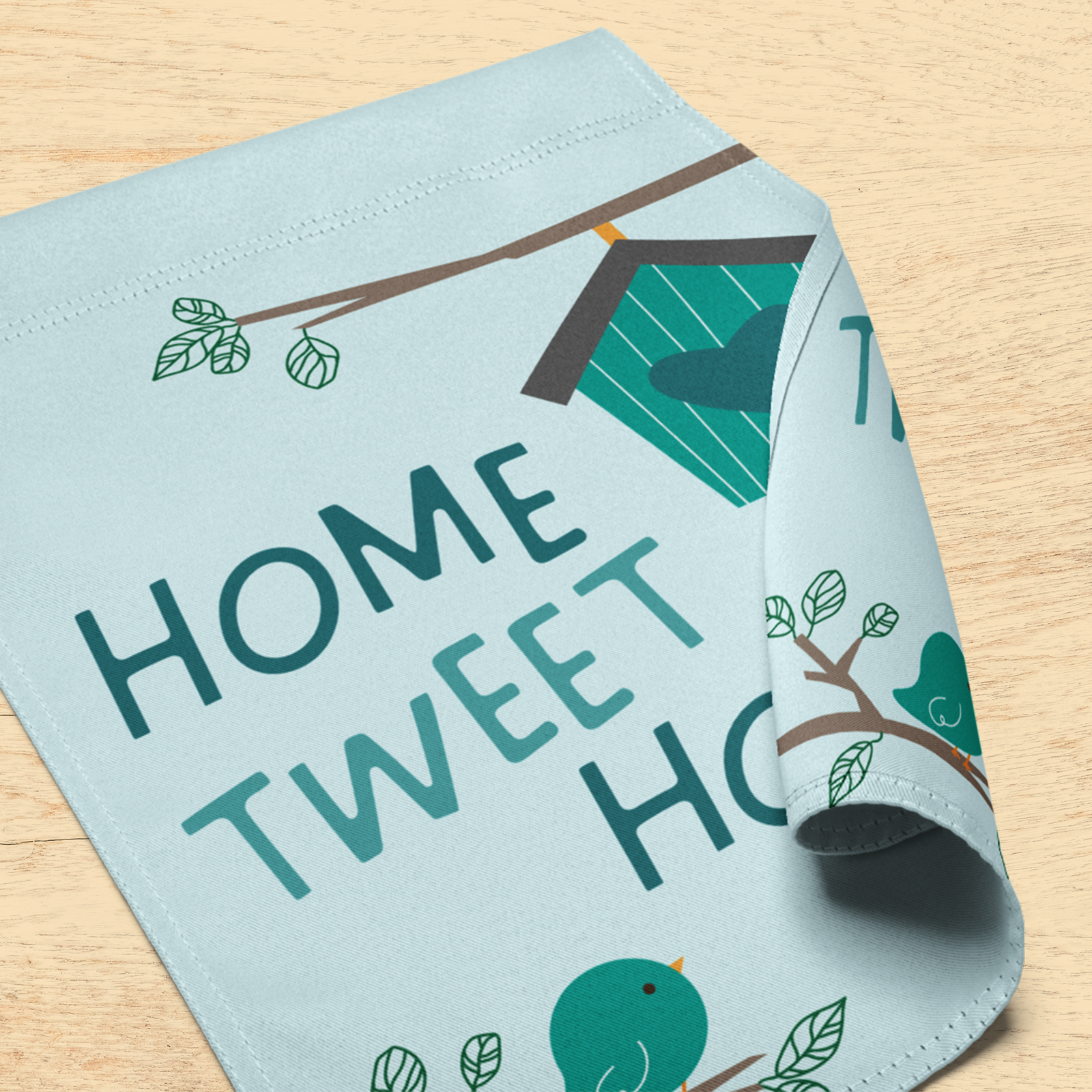 Home Tweet Home Garden Flag by Good Things