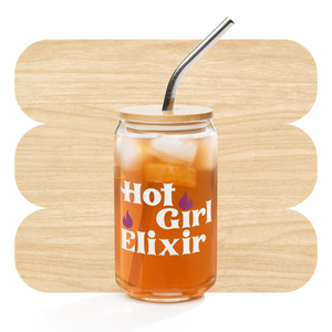 Hot Girl Elixir Glass Can by Good Things