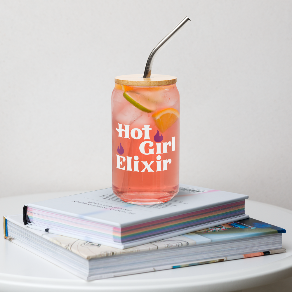 Hot Girl Elixir Glass Can by Good Things