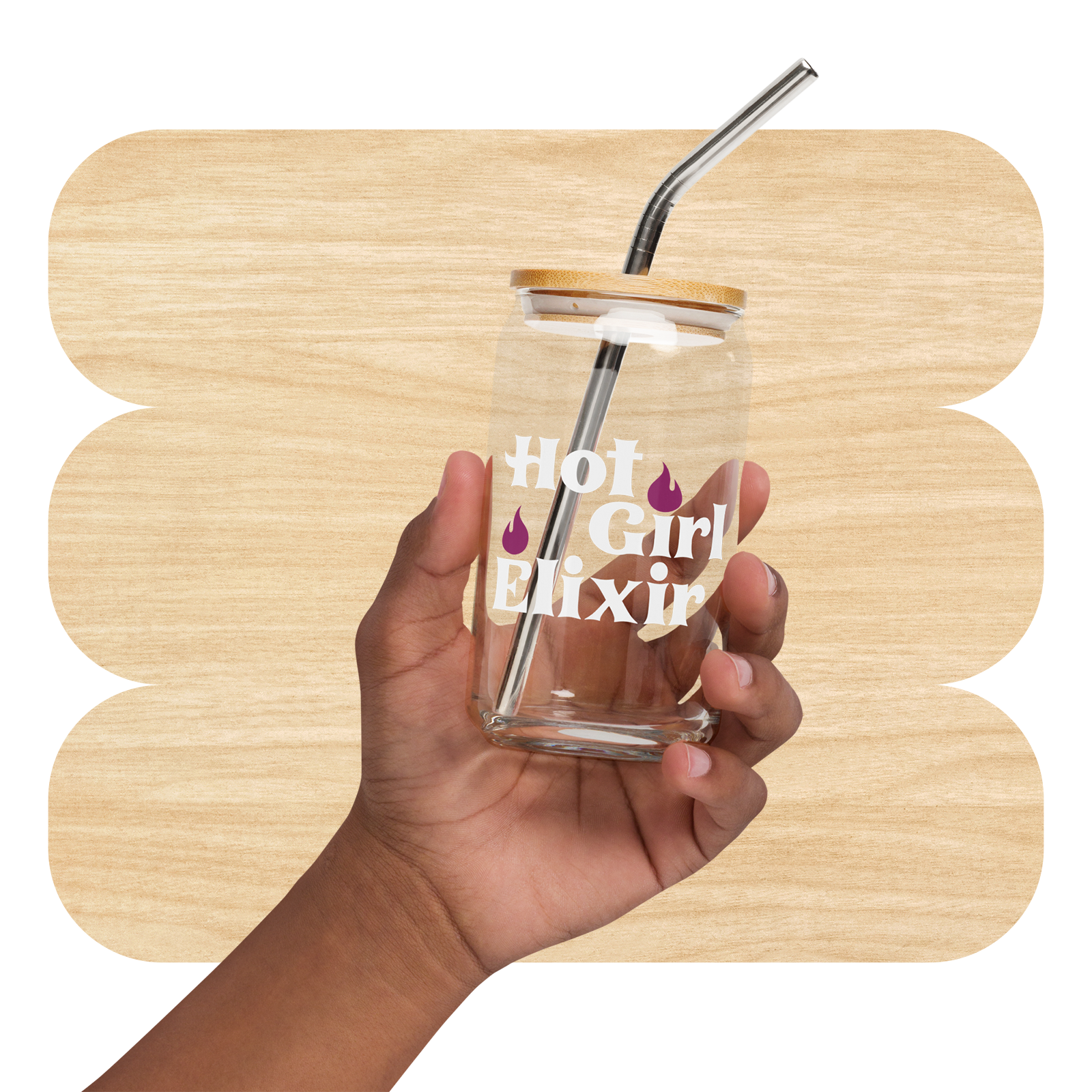 Hot Girl Elixir Glass Can by Good Things