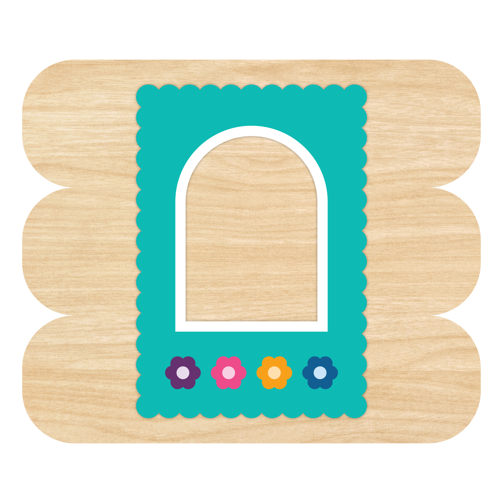 Instax Mini Frame Magnet, Flower Window