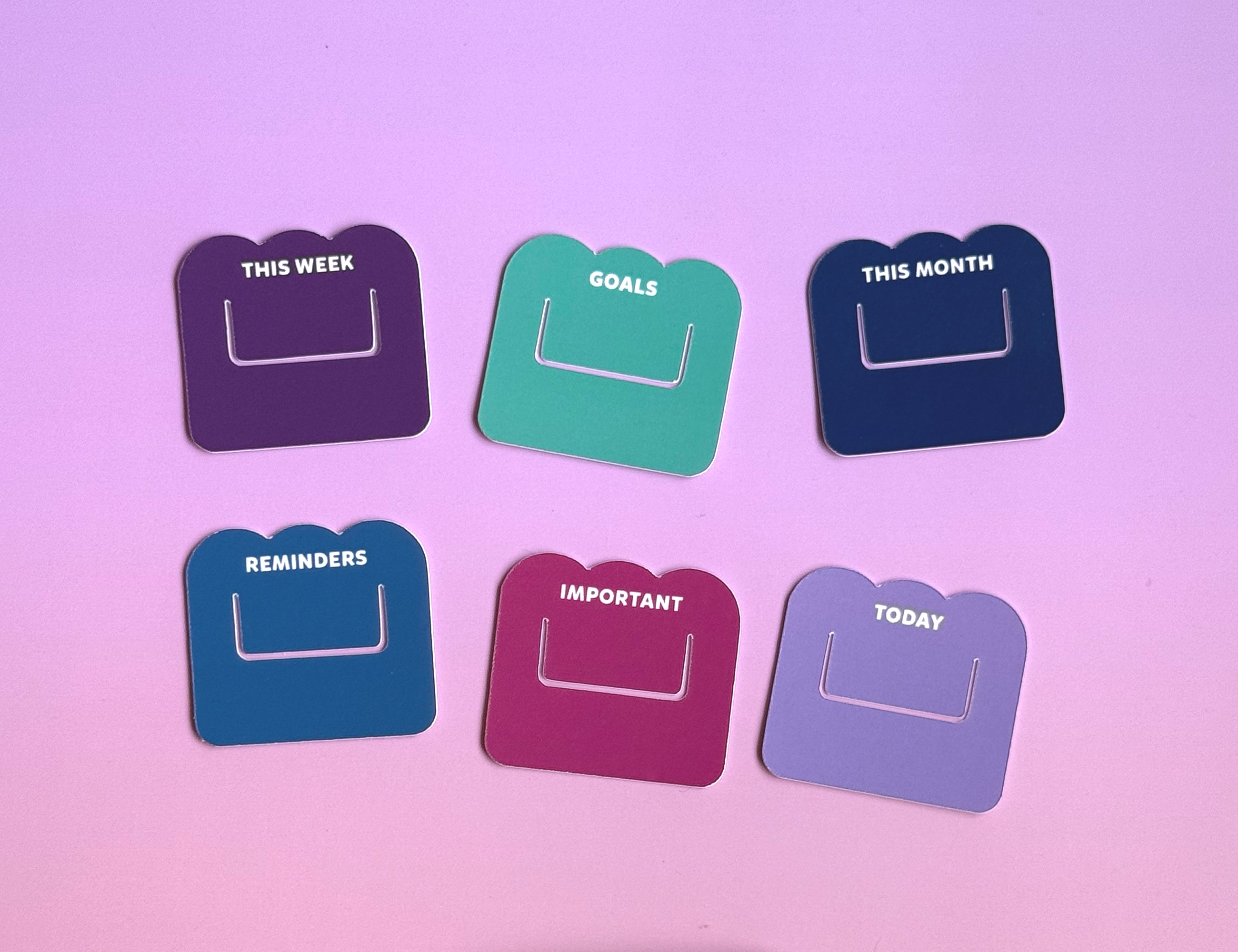 Jewel Tones Planner Bookmark Tabs by Good Things