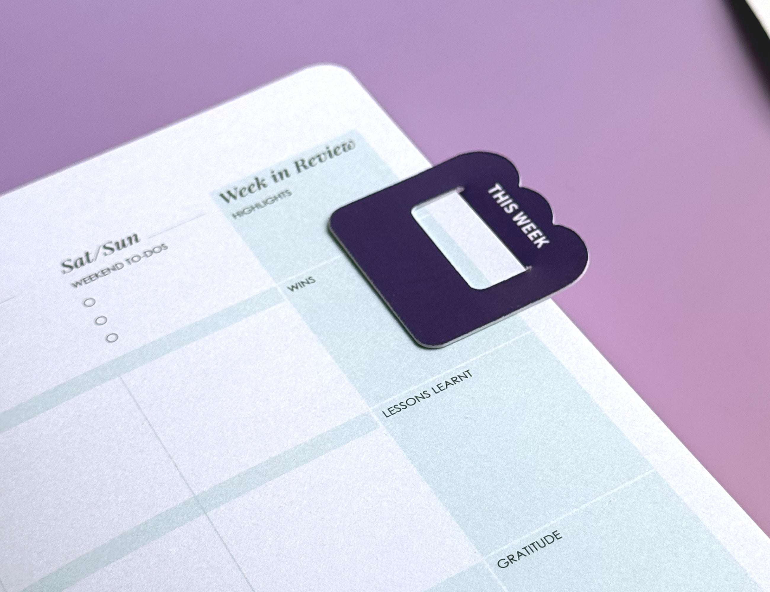 Jewel Tones Planner Bookmark Tabs by Good Things