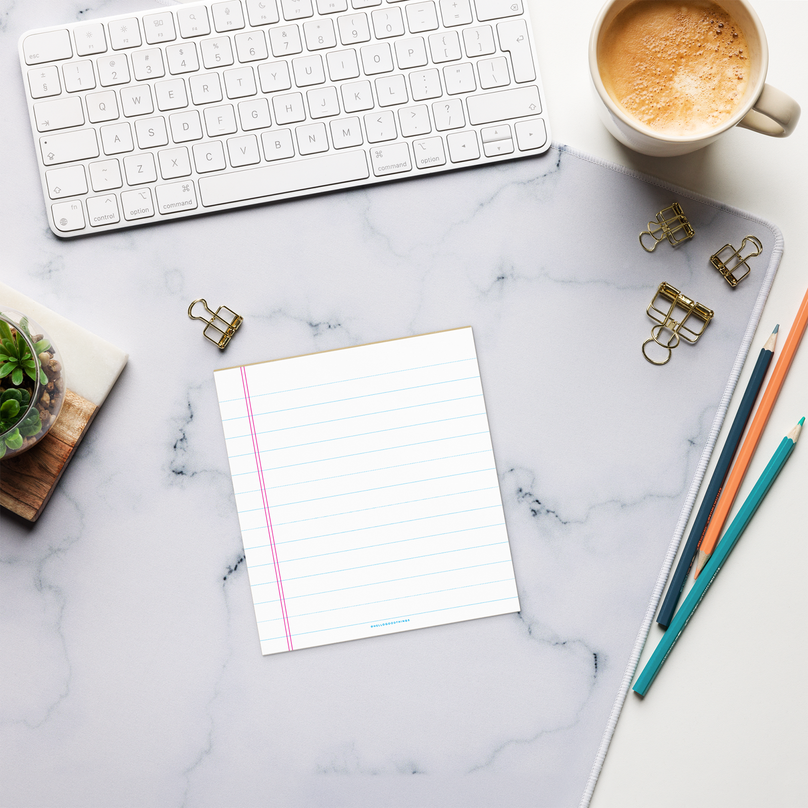 Line x Line Notepad by Good Things