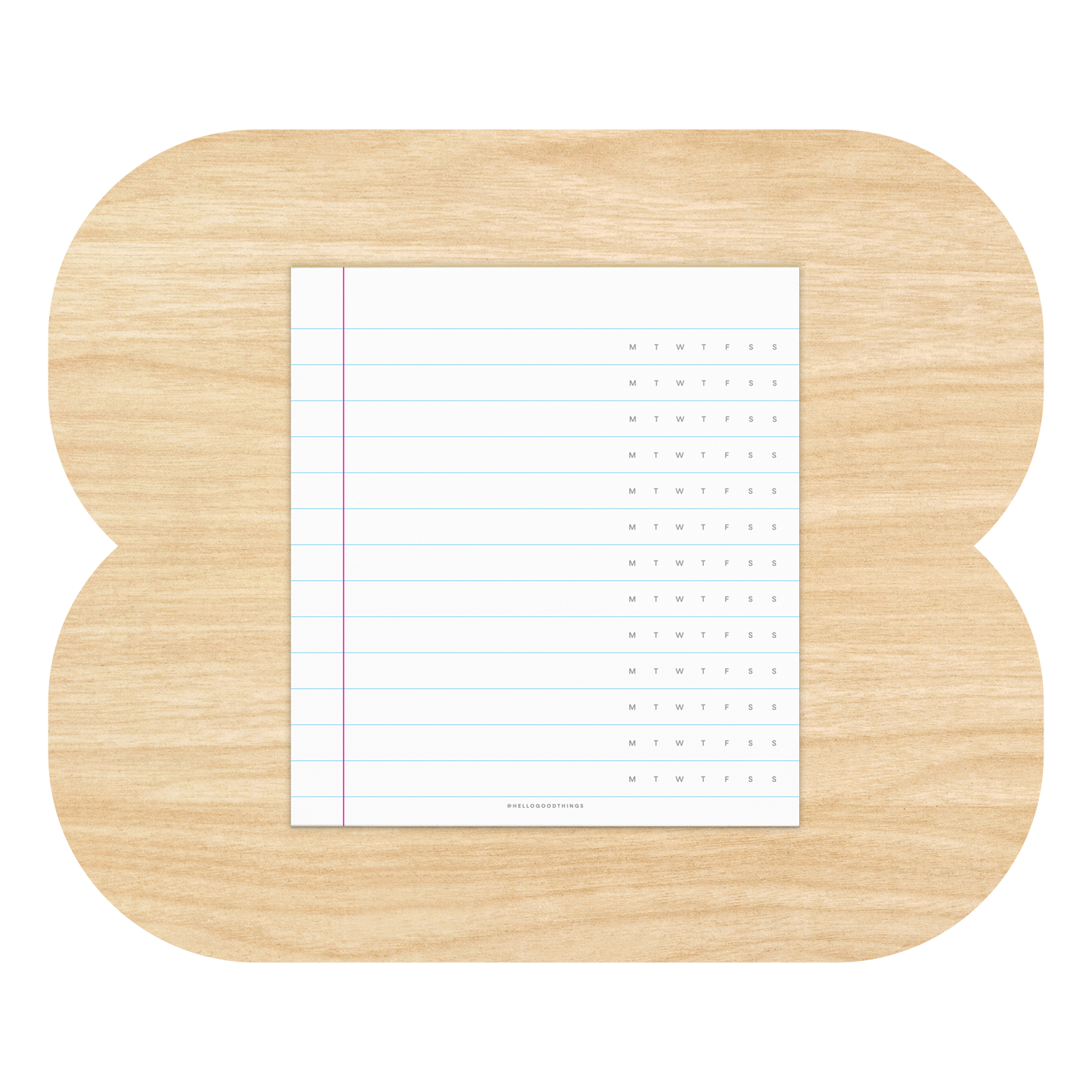 Line x Little Wins Notepad by Good Things