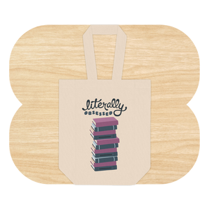 Literally Obsessed Double Wine Tote Bag by Good Things