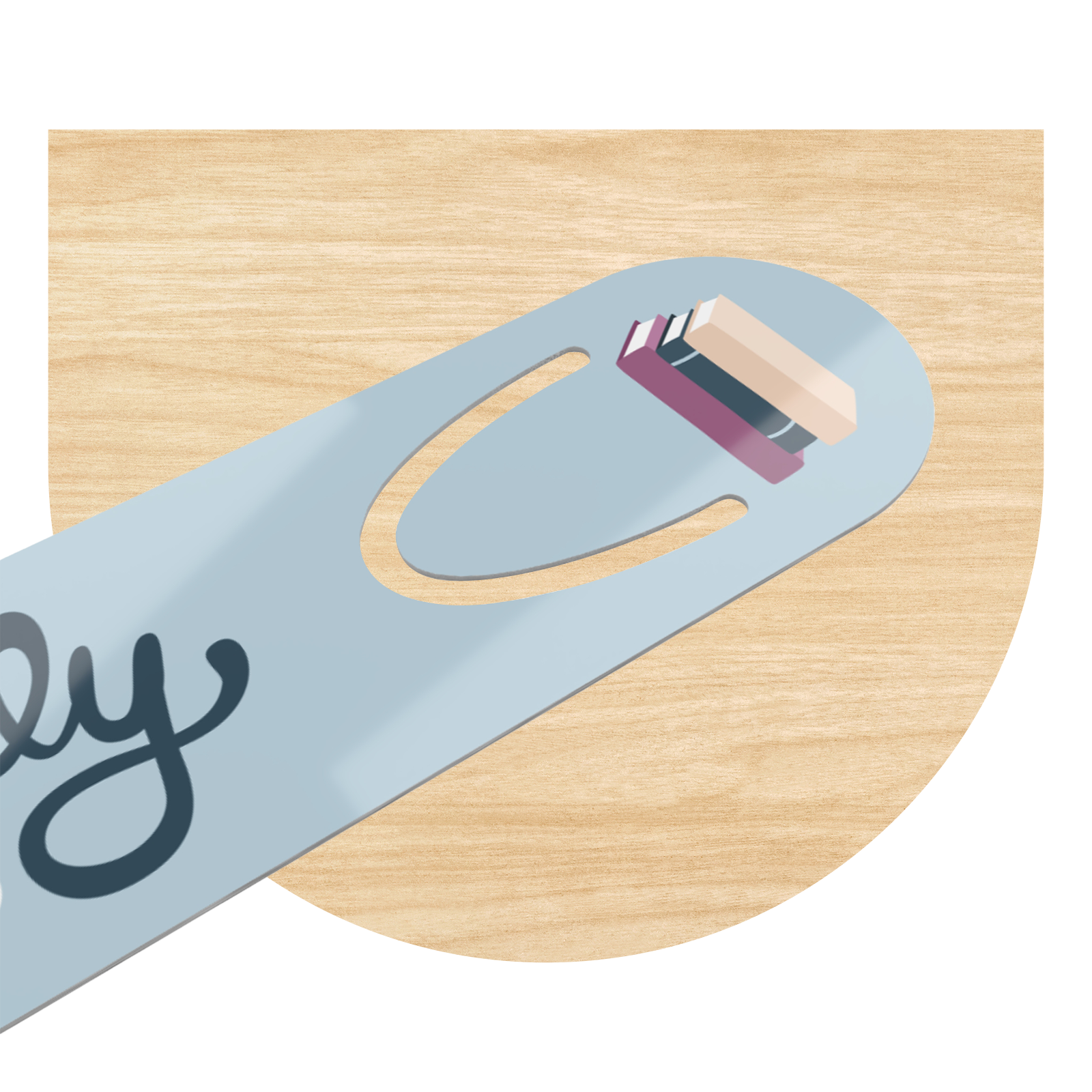 Literally Obsessed Metal Bookmark by Good Things