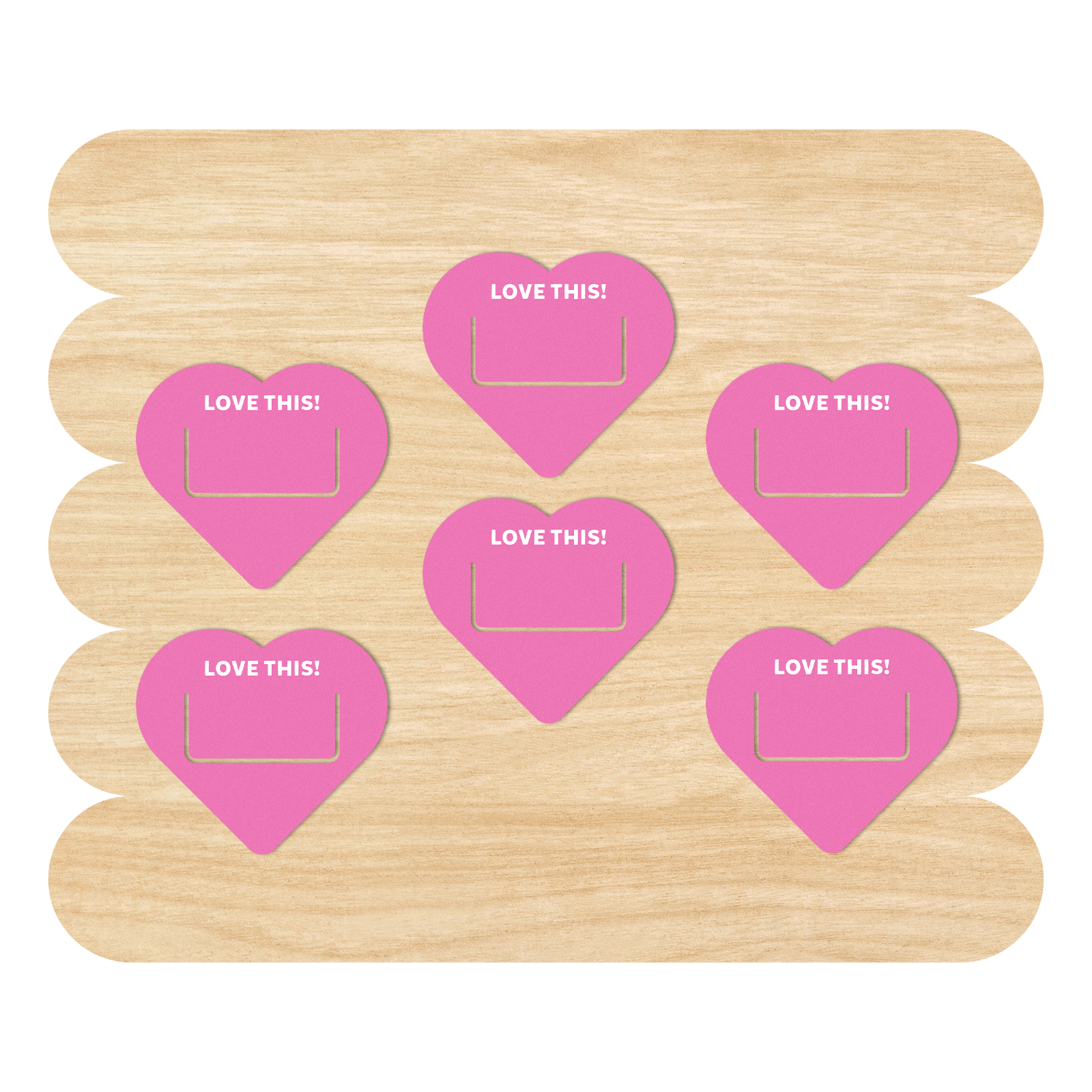 Love This! Heart Bookmark Tabs by Good Things