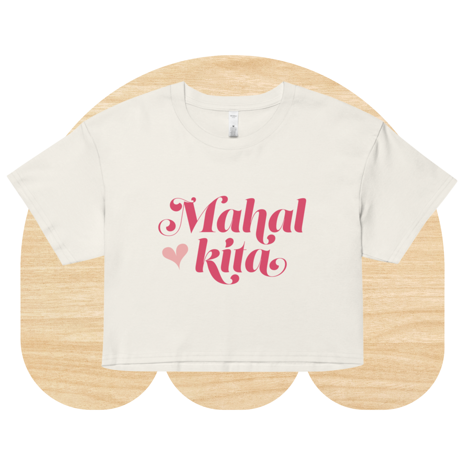 Mahal Kita Crop Top by Good Things