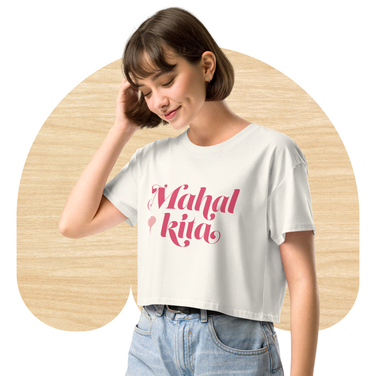 Mahal Kita Crop Top by Good Things