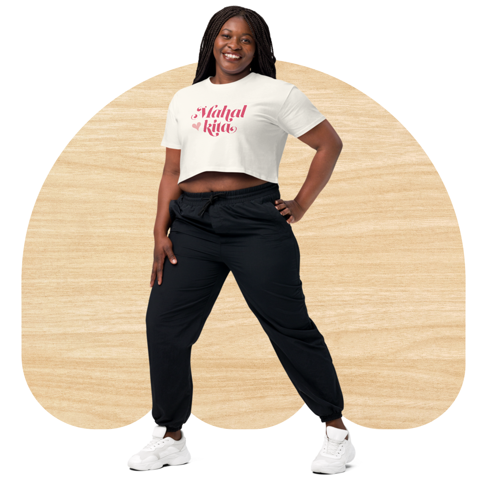 Mahal Kita Crop Top by Good Things