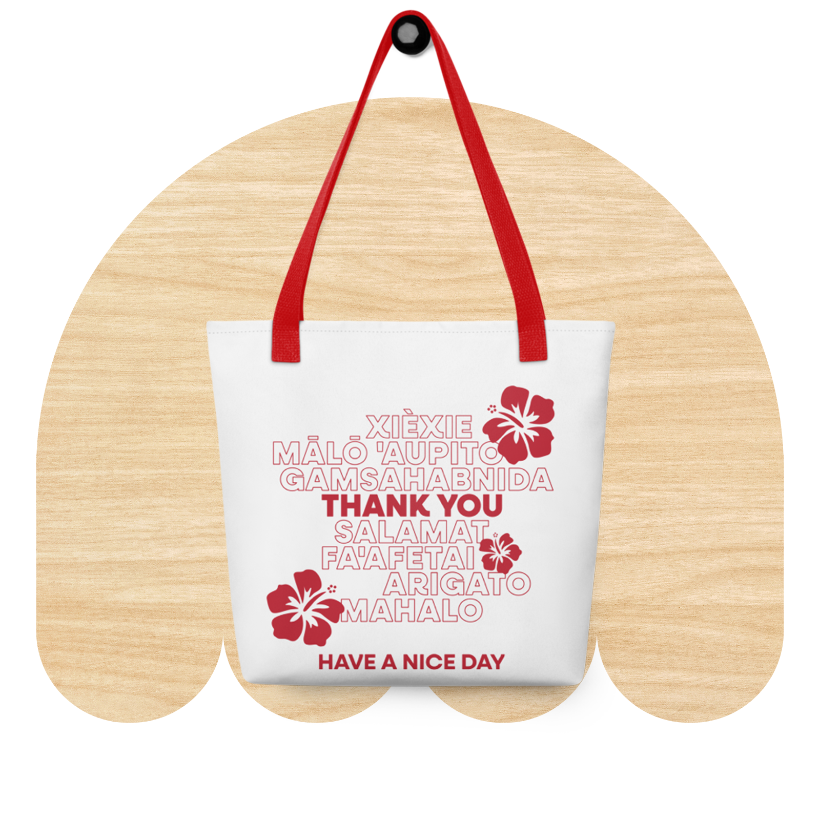Mahalo Thank You Tote Bag by Good Things