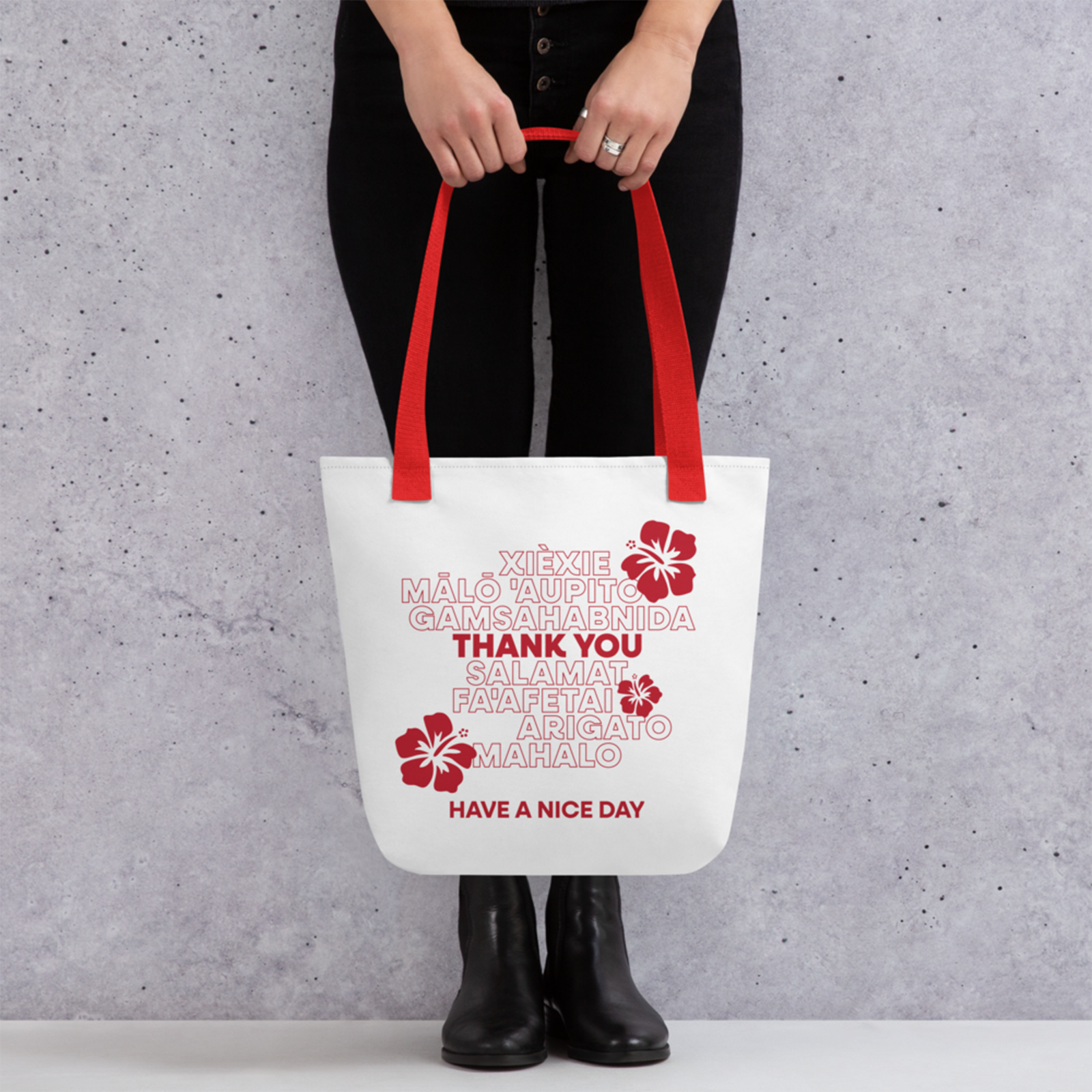 Mahalo Thank You Tote Bag by Good Things