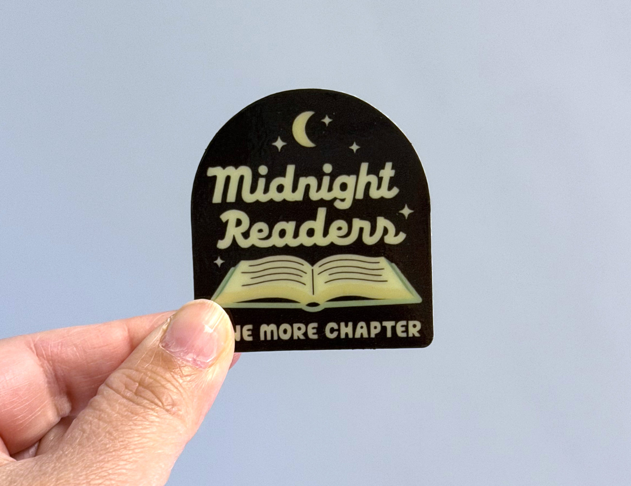 Midnight Readers Glow-in-the-Dark Sticker