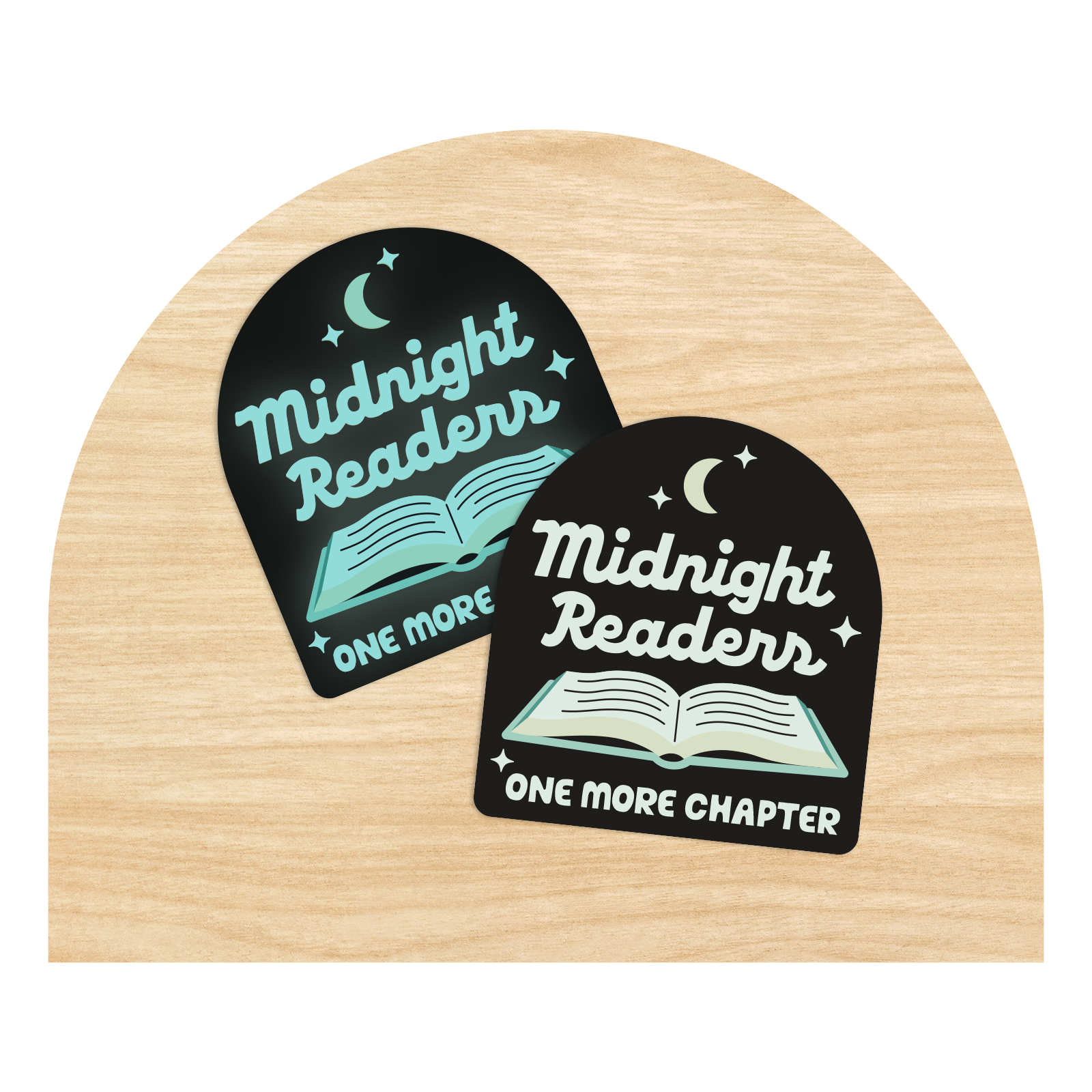Midnight Readers Glow-in-the-Dark Sticker