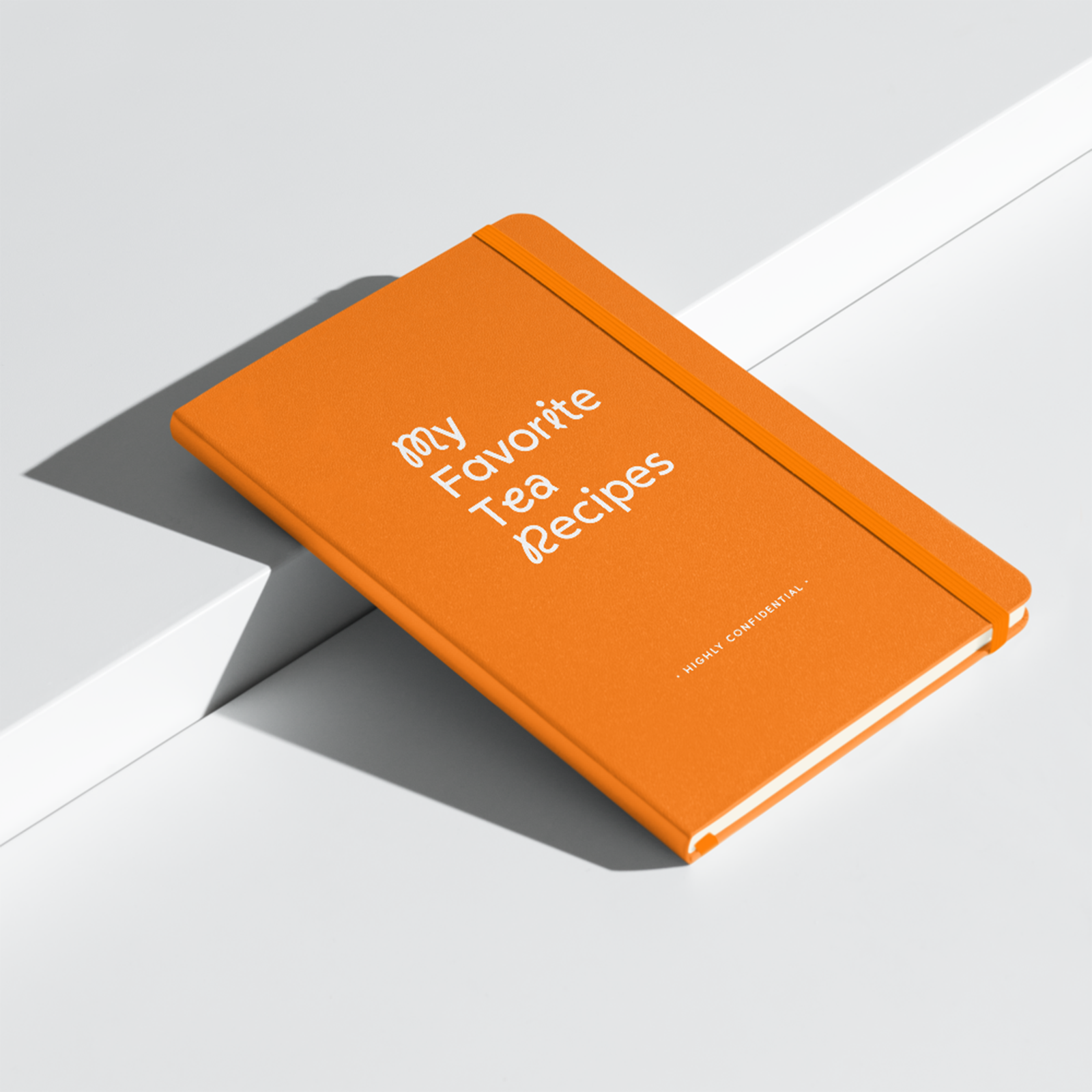 My Favorite Tea Recipes Hardcover Notebook by Good Things