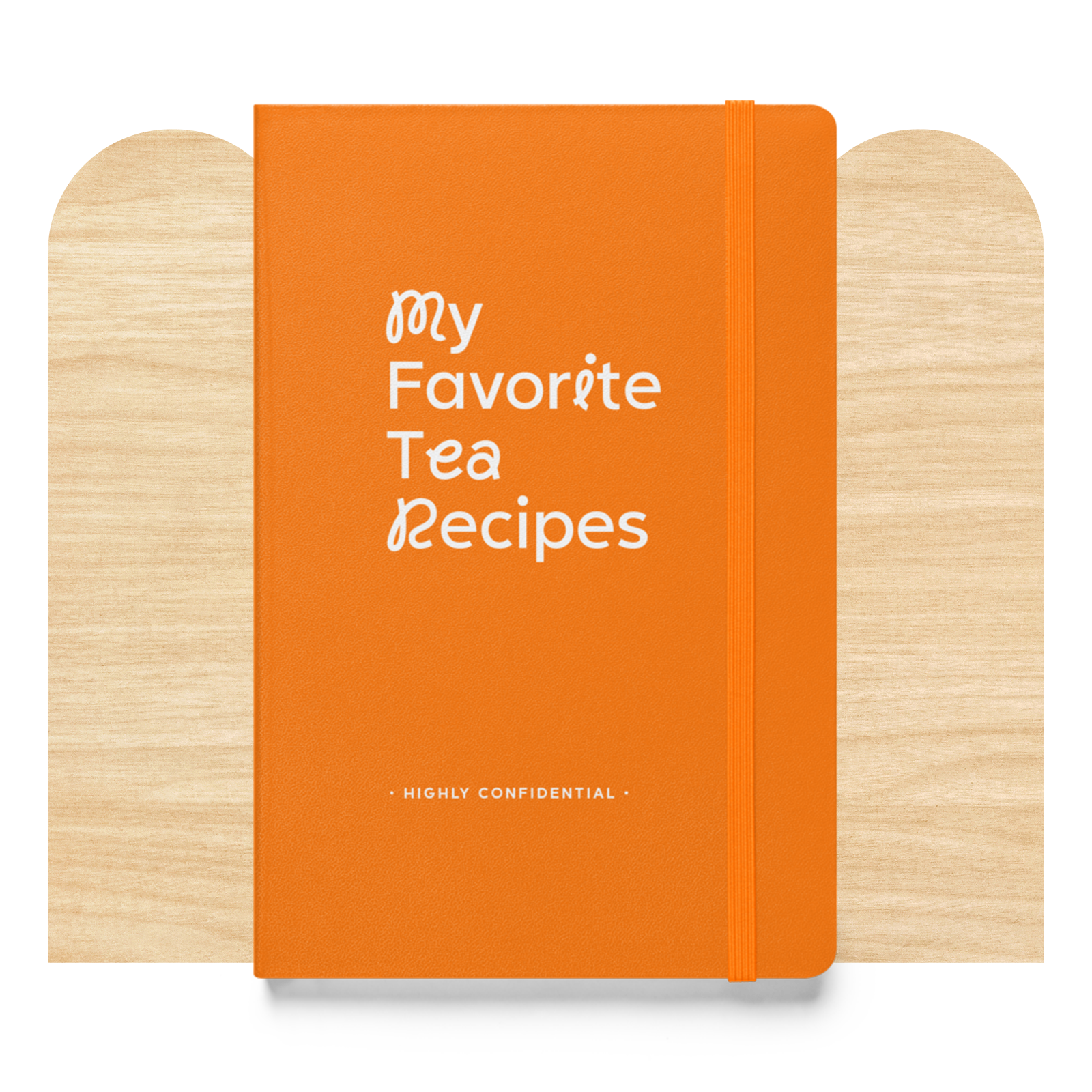 My Favorite Tea Recipes Hardcover Notebook by Good Things