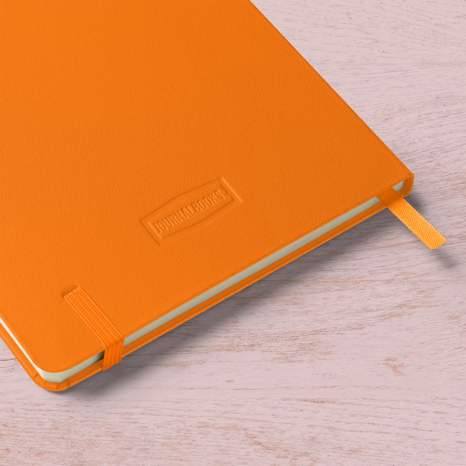 Orange Hardcover Notebook by Good Things