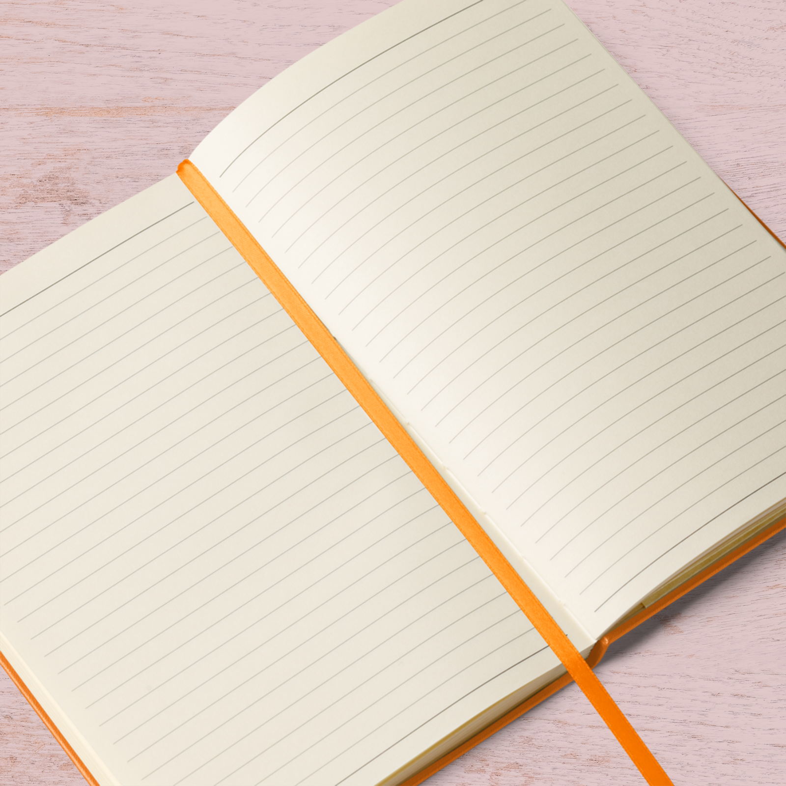 Orange Hardcover Notebook by Good Things