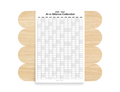 2026-2027 Wall Poster Calendar - At-a-Glance Calendar (Black & White)