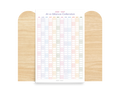 2026-2027 Wall Poster Calendar - At-a-Glance Calendar (Golden Hour)