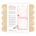 A Year of Good Things Printable by Good Things