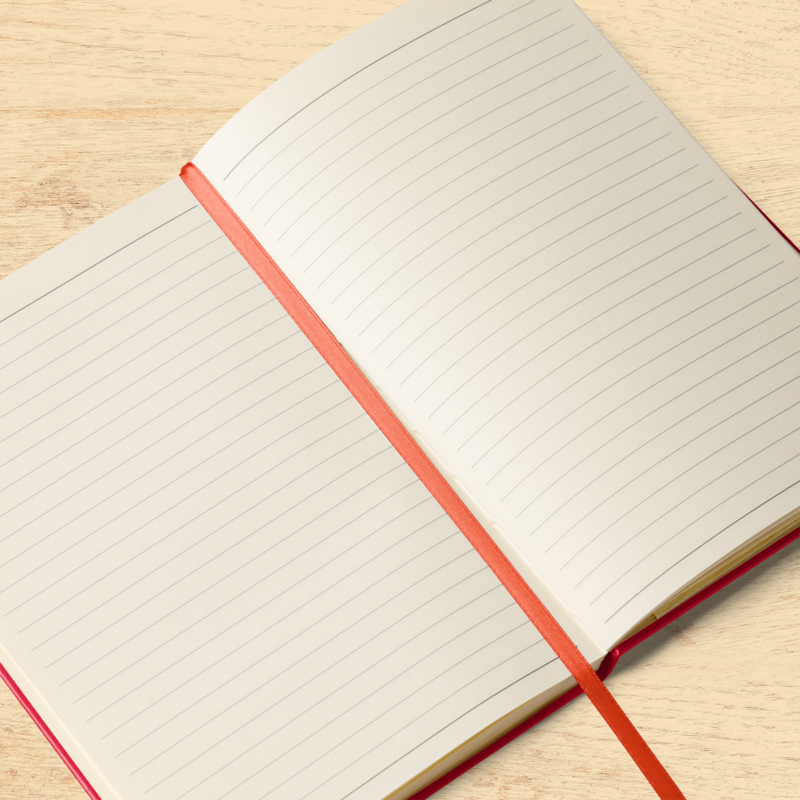 Red Hardcover Notebook by Good Things