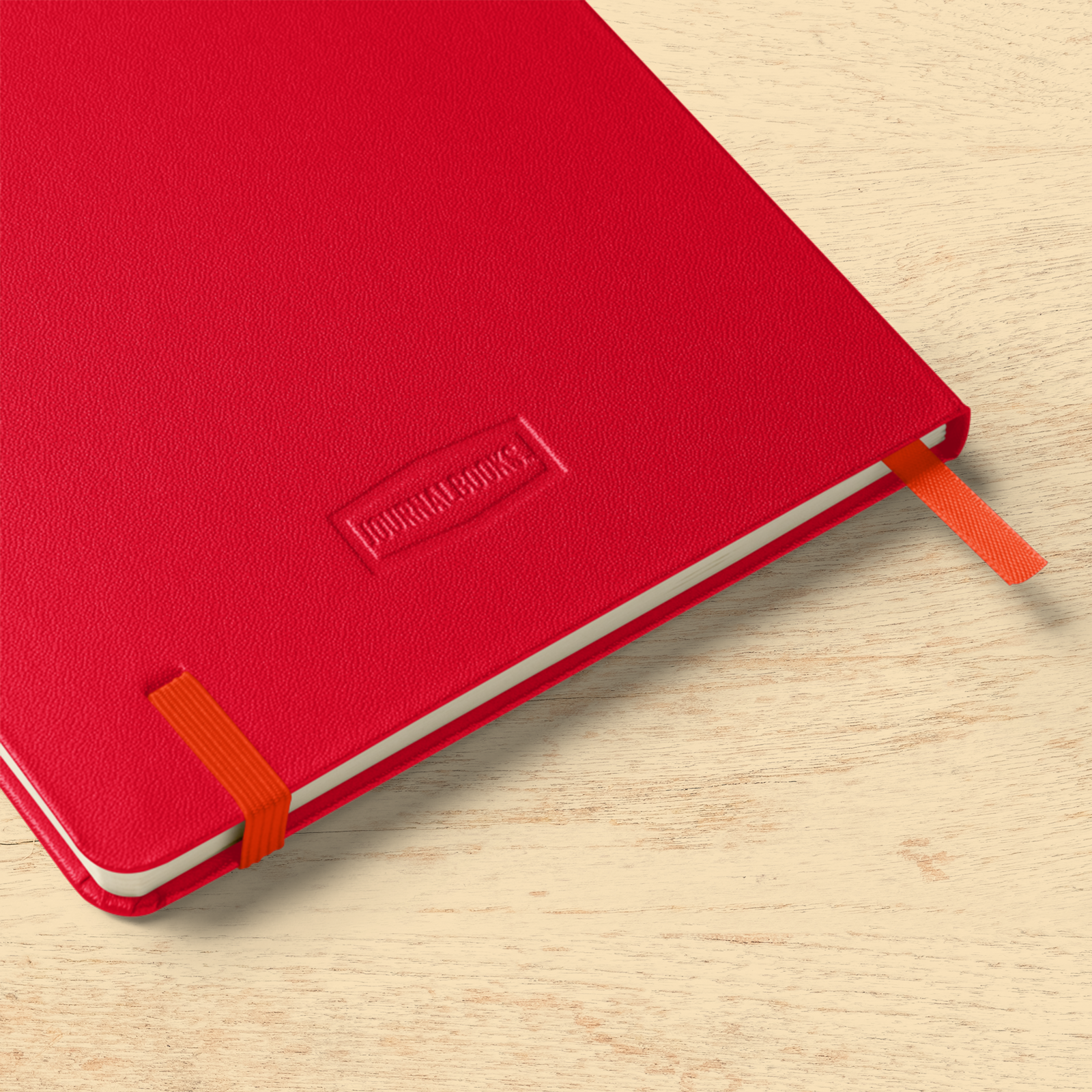 Red Hardcover Notebook by Good Things