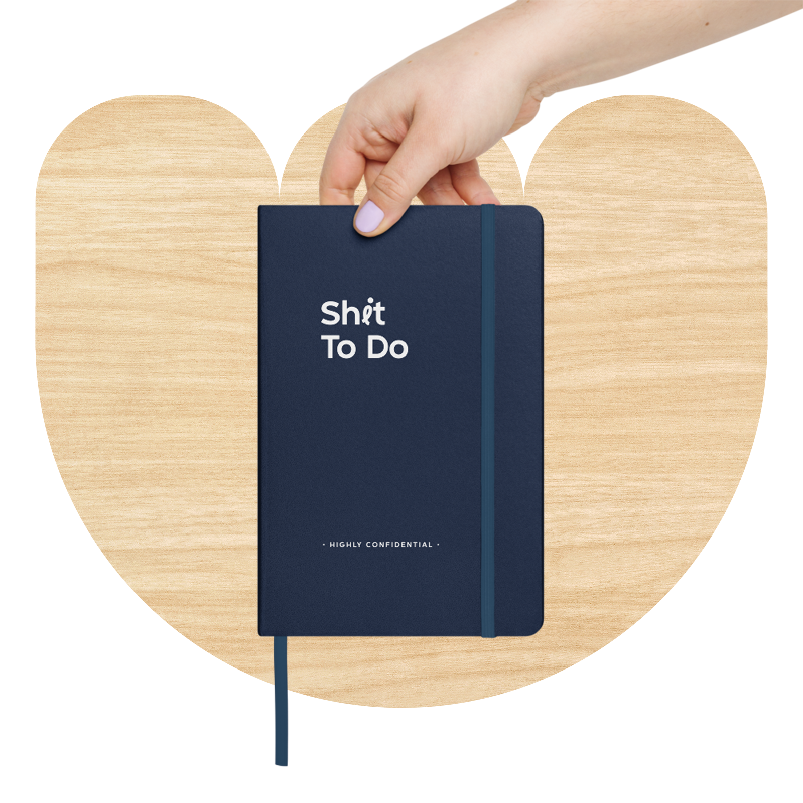 Shit To Do Hardcover Notebook by Good Things