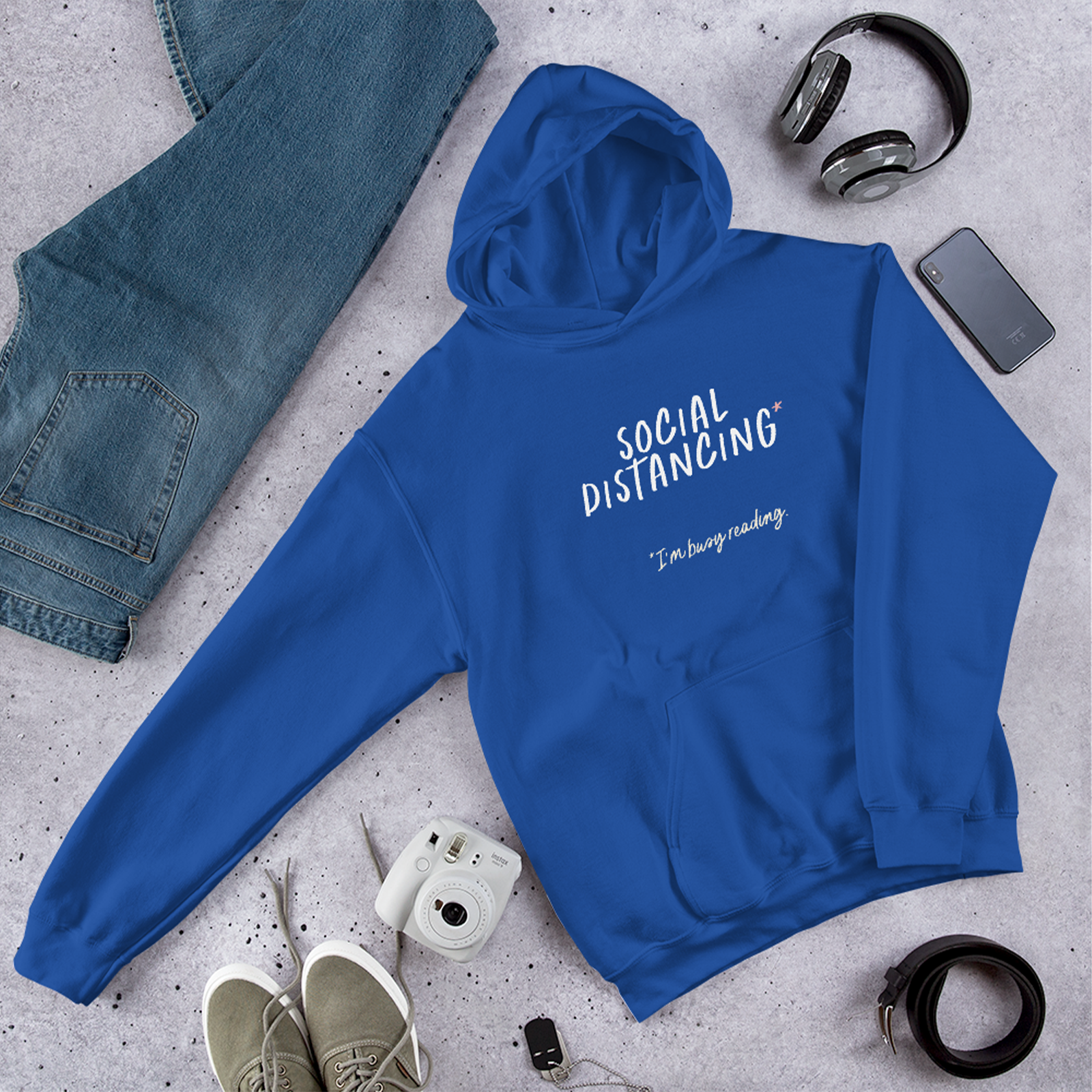 Social Distancing Hoodie by Good Things