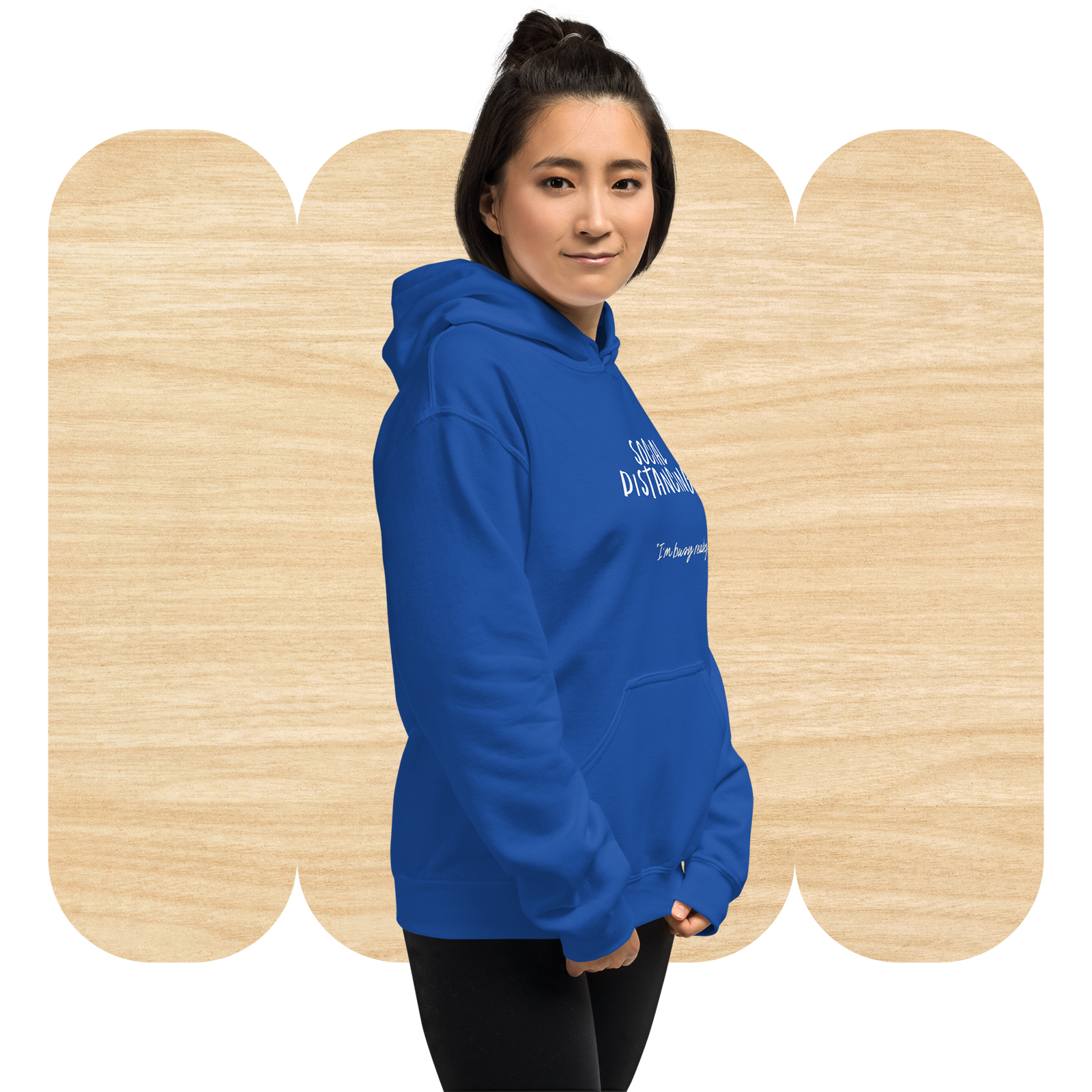 Social Distancing Hoodie by Good Things