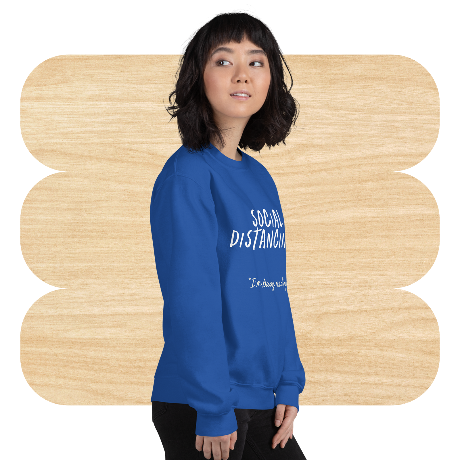 Social Distancing Sweater by Good Things