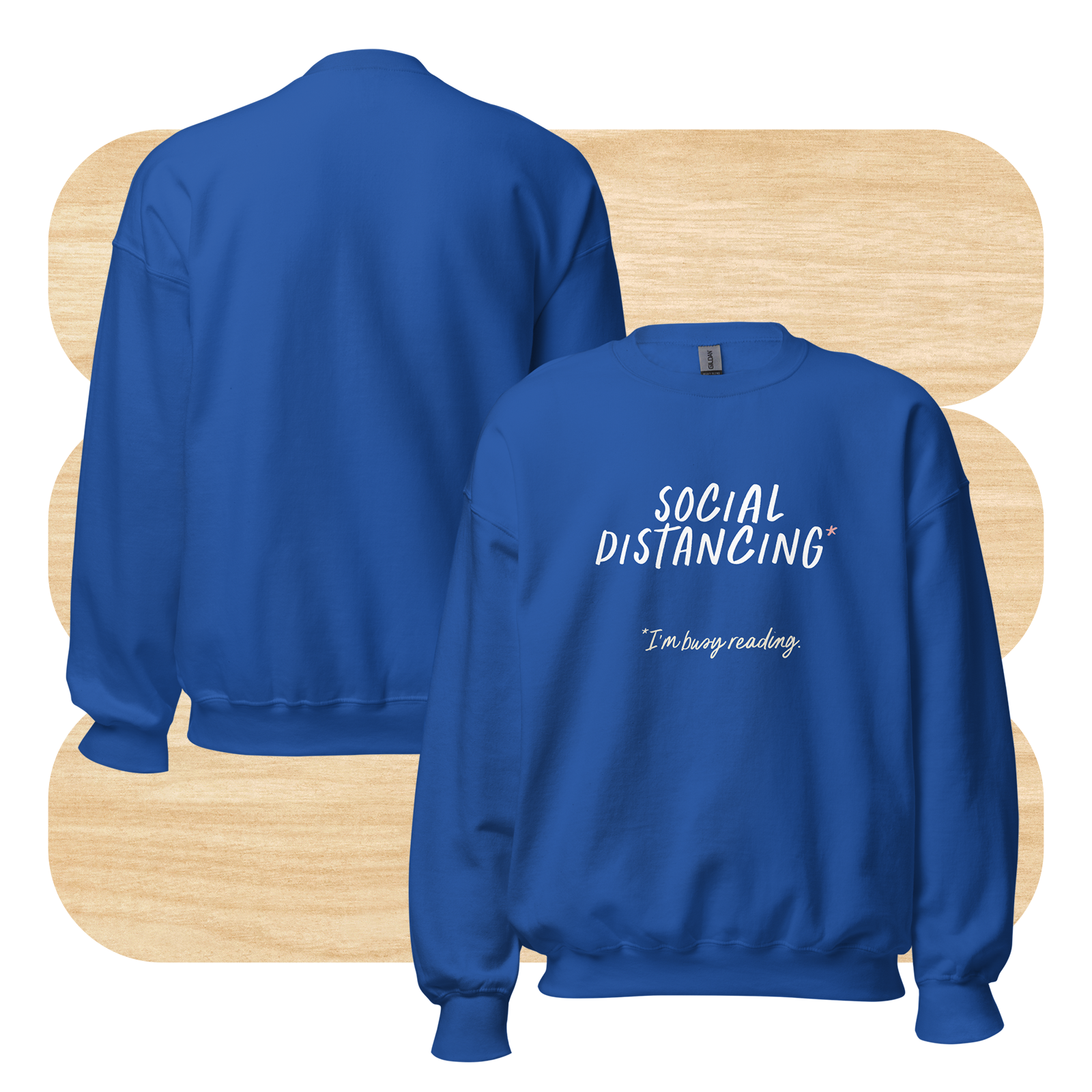 Social Distancing Sweater by Good Things