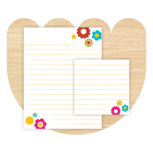 Spring Flowers Notepad & Sticky Note Set by Good Things