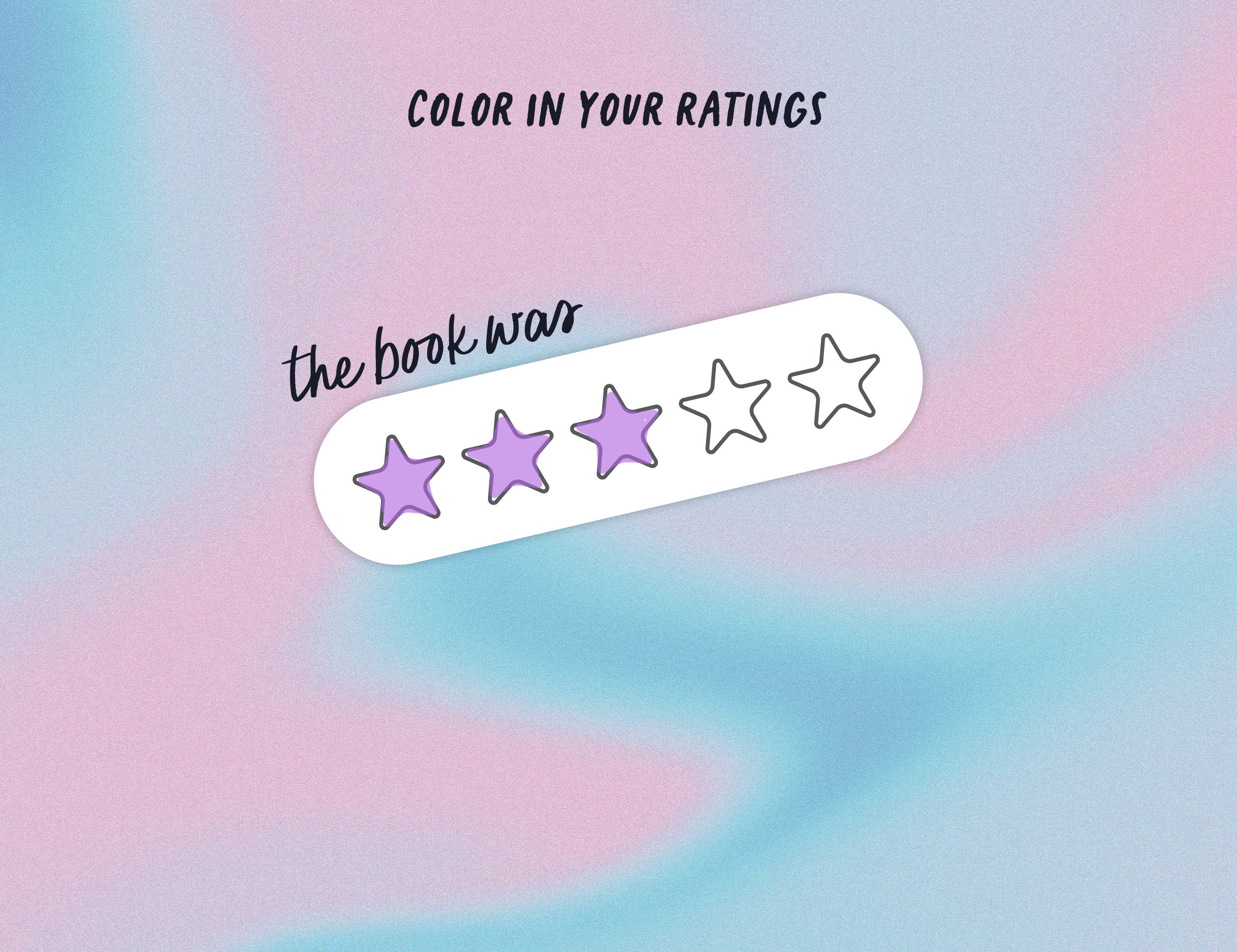 Star Ratings Sticker Sheet