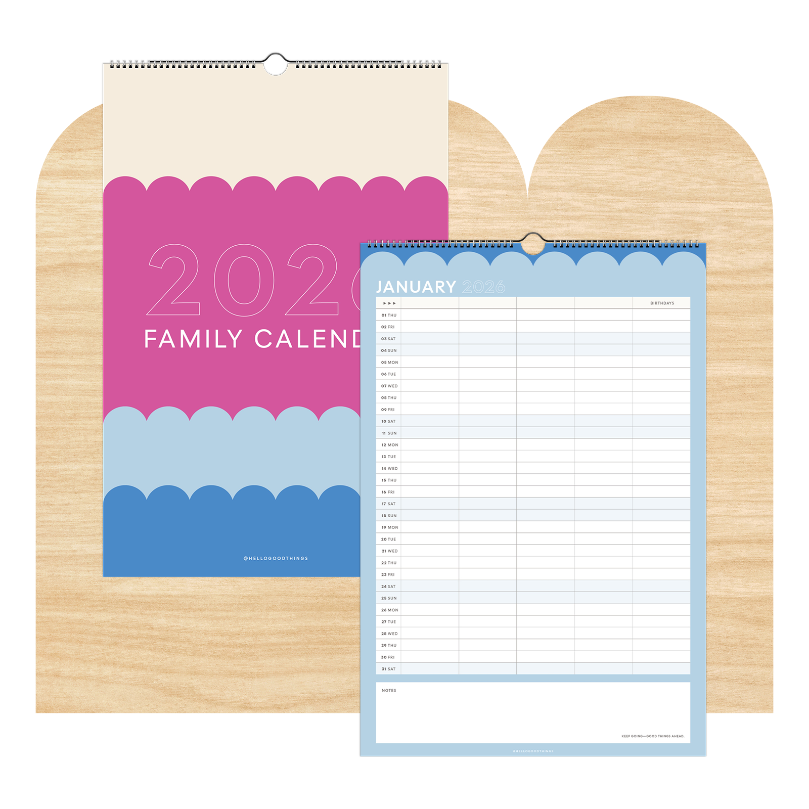 2026 Family Wall Calendar