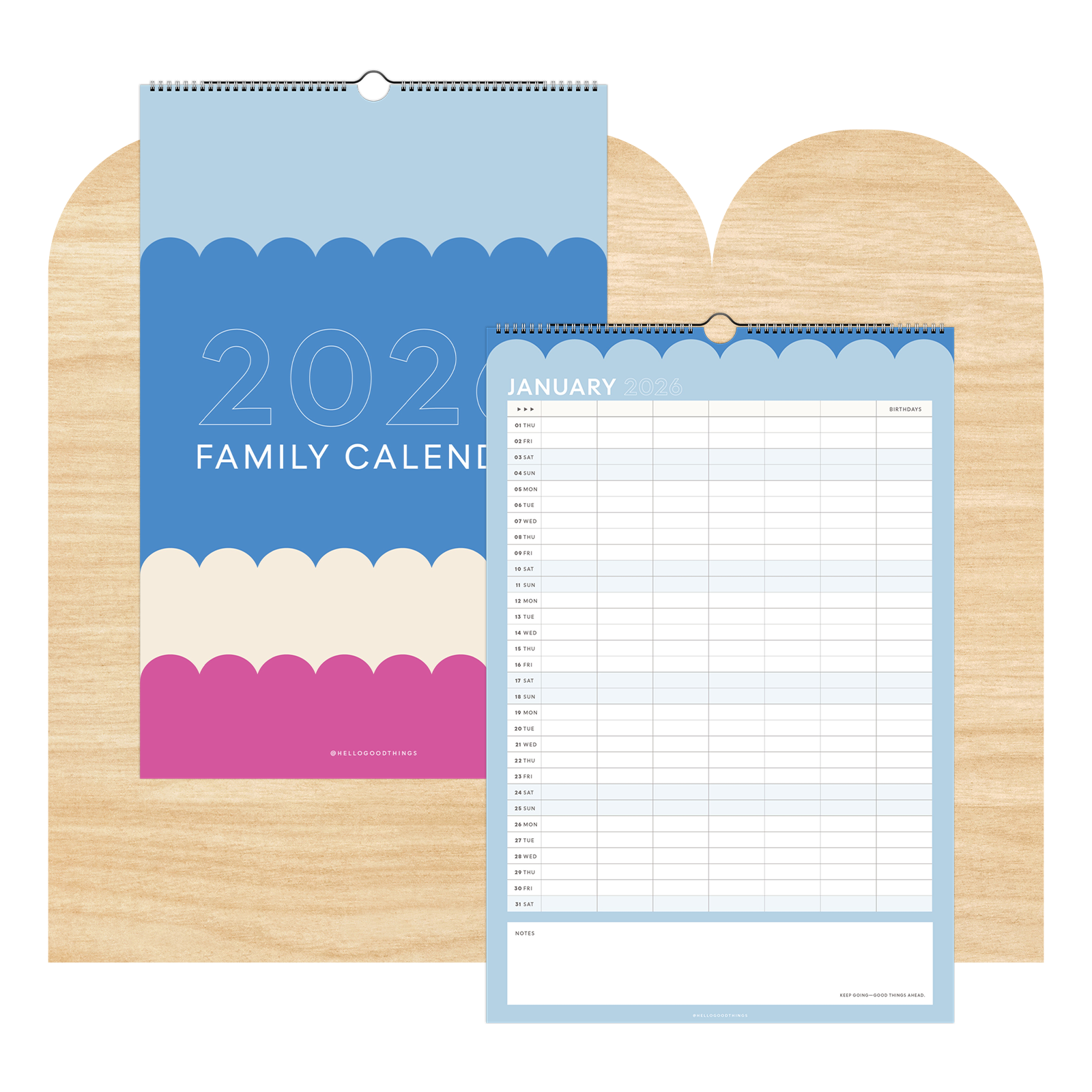 2026 Family Wall Calendar