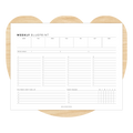 Weekly Planning Printables (Letter, A4, Half Letter)