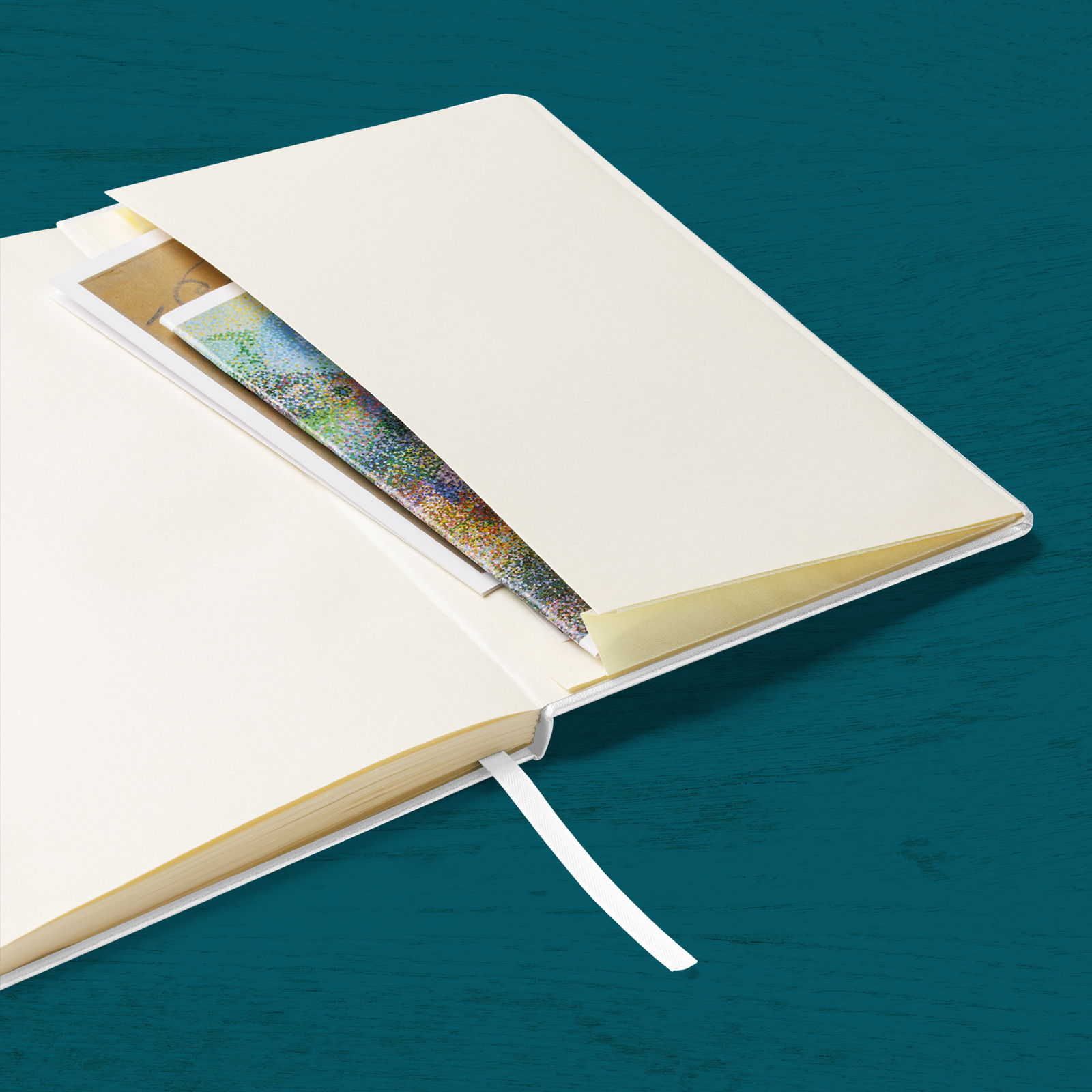 White Hardcover Notebook by Good Things